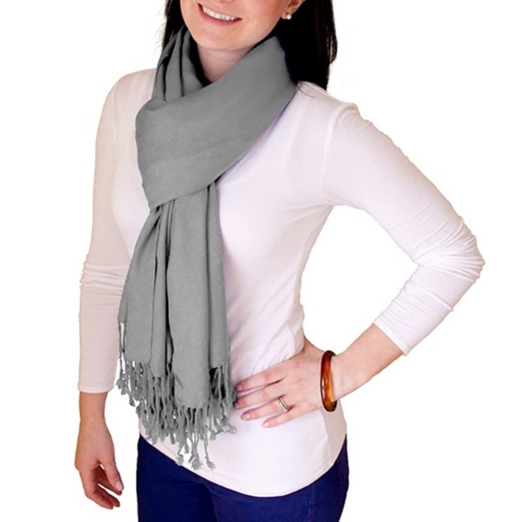 PASHMAMA Breastfeeding scarf/cover - PALE PINK - Picture 4 of 5